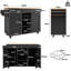 122 cm W Kitchen Island with-1885955520