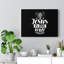 Jesus Is My Way Cross 1 Piece Wrapped Canvas Wall Art-1706847580