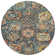 Machine Washable Indoor/Outdoor Chayden ACN1101 Navy Rug