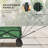 33'' H x 15.8'' W Utility Cart with Wheels