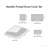 Twin/Twin XL Metallic Printed Duvet Cover Set