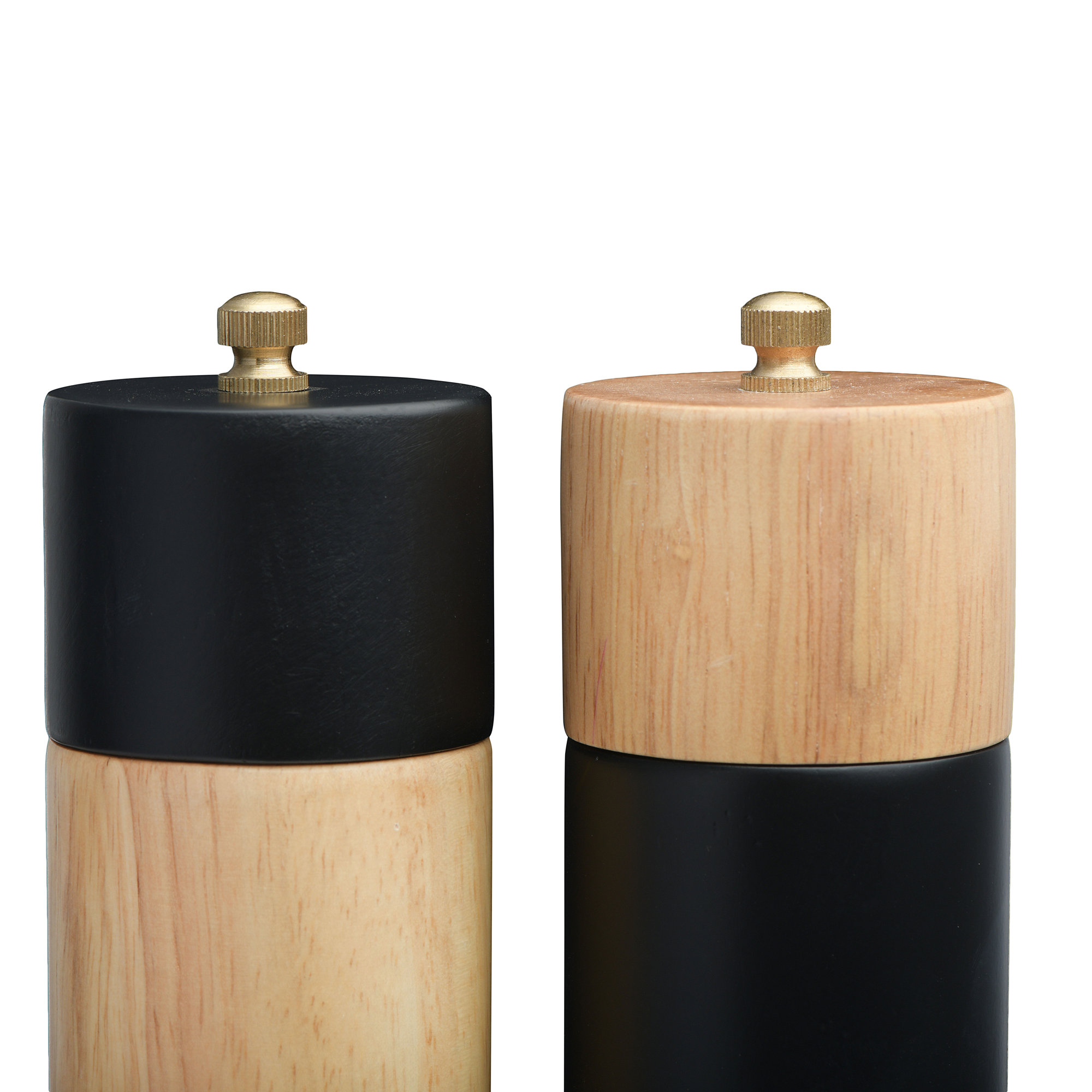 Pacey Wood Salt And Pepper Shaker Set