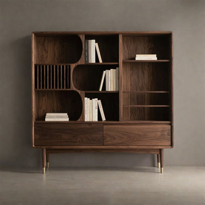 High quality solid wood bookcase