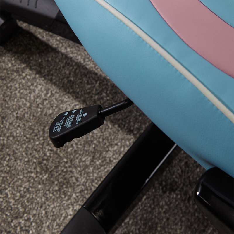 X Rocker Maverick Height Adjustable Gaming Chair, Bubblegum