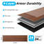 Ensemble de 24 carreaux de sol en vinyle 6 pi x 24 po Click-Lock Luxury-129883925