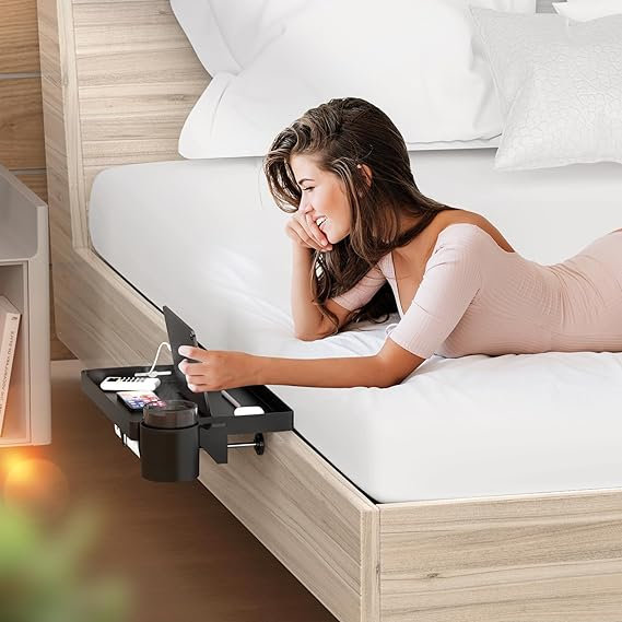 Plateau pour ordinateur portable Nicollette, Noir