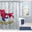 Spiderman - Bad Guys Beware shower curtain