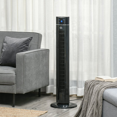 HOMCOM 106.8Cm Oscillating Tower Fan