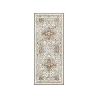 Tapis rond lavable à la machine Roehit
