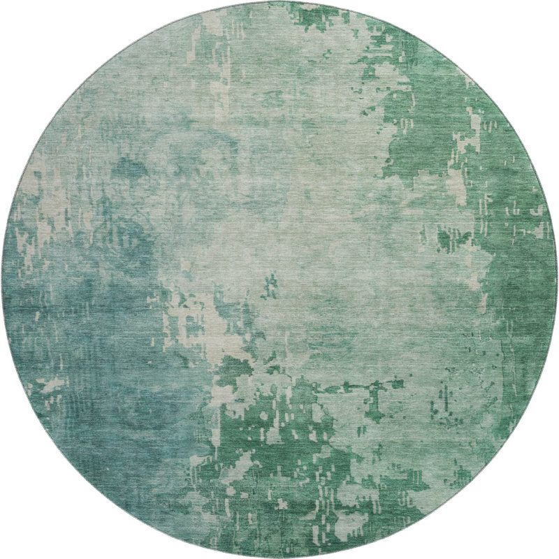 Premium Machine Washable Alijah AMF1257 Abstract Rug, Rectangle 1'8" x 2'6"