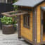 Niche pour chien en bois massif 45 po