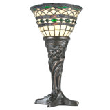 Meyda Tiffany & Stained Glass Torchiere Table Lamp