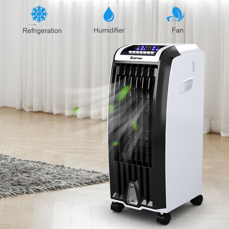 Costway Evaporative Portable Air Cooler Fan & Humidifier With
