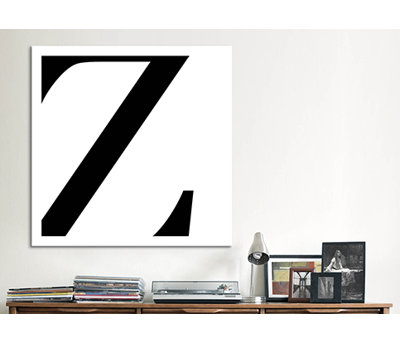 Art textuel sur toile