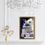 Pensées bleues profondes - Impression sur toile-51240092-51240095