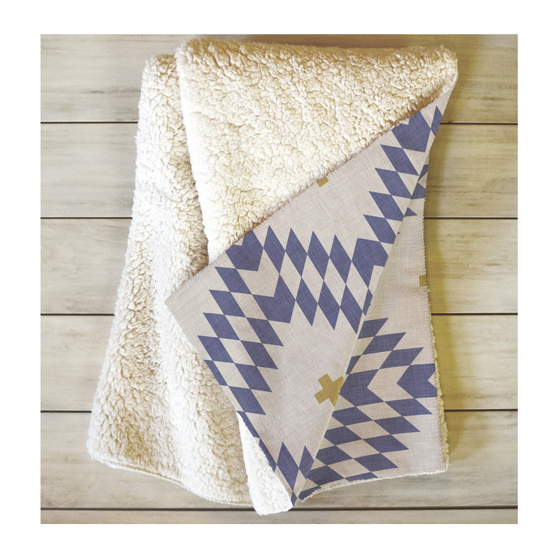 Holli Zollinger Printed Throw Blanket, 60" L x 50" W