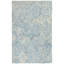 Tapis bleu / jaune en laine / coton touffeté à la main Micro-Loop-1573759540