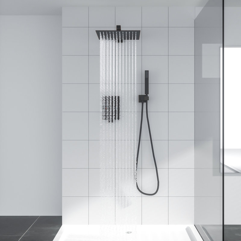 Complete Shower System with Rough in-Valve, Oil Rubbed Bronze
