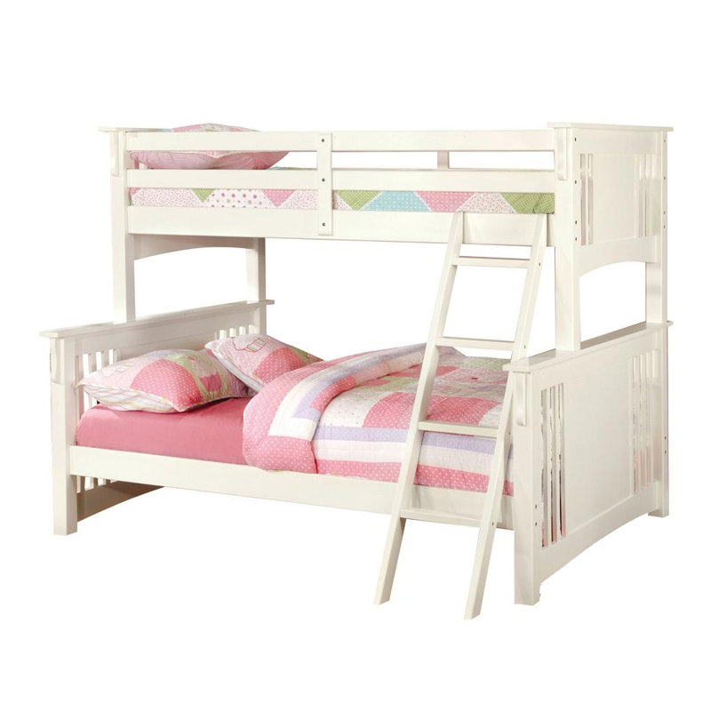 Hexham Kids Bunk Bed, Twin, White