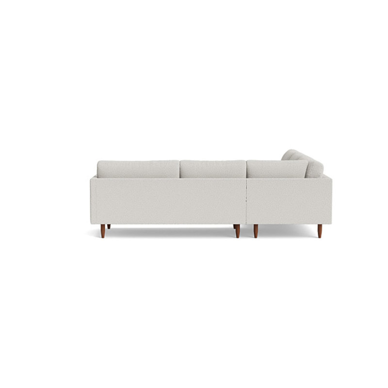 Skinny Fat Sectional, Performance Weave - Natural, Left Hand Facing
