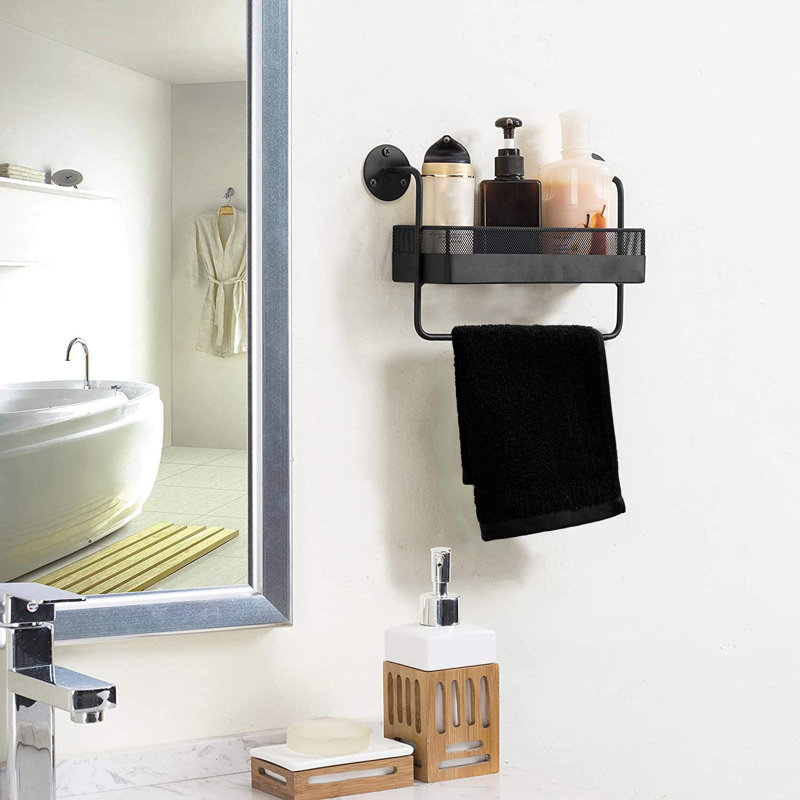 Del Mar Midweight Hand Towel, Black