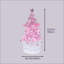Arbre de Noël 5 pi rose-1286437590