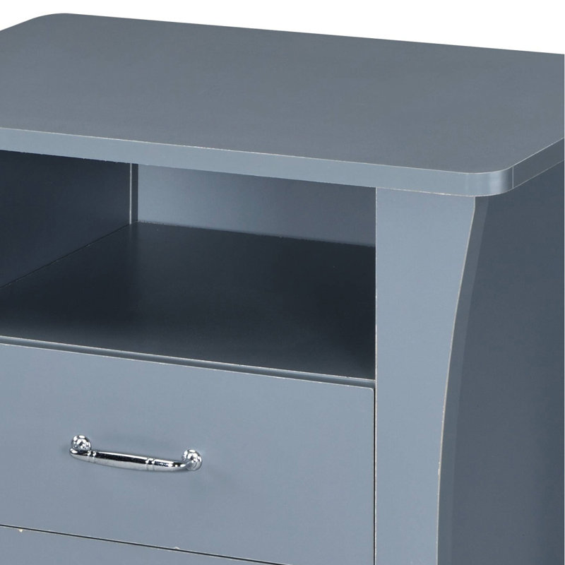 Colt Finish Accent Table, Gray