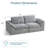 Mariyan 79'' Upholstery Boneless Sofa -206647738