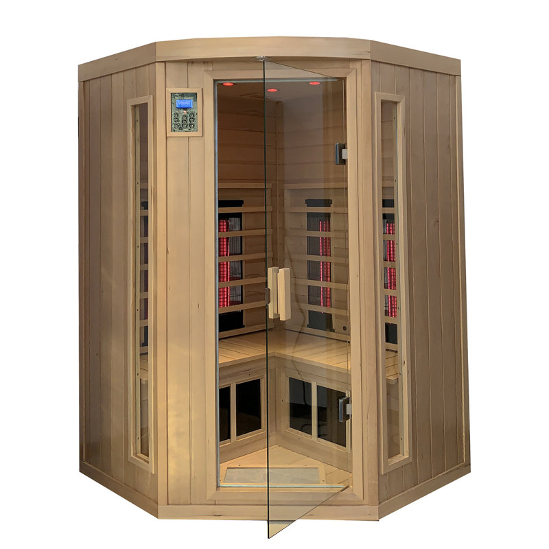 Sauna en verre Hemlock