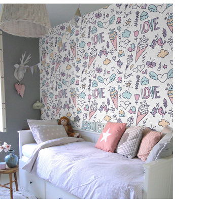 Cassil 2.5m x 2.5m Matte Wallpaper Roll