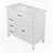 Bathroom Vanity with Sink Cabinet Drawers and Solid Frame MDF Board-1737126158