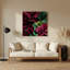 Art mural noir botanique Coleus-89197770