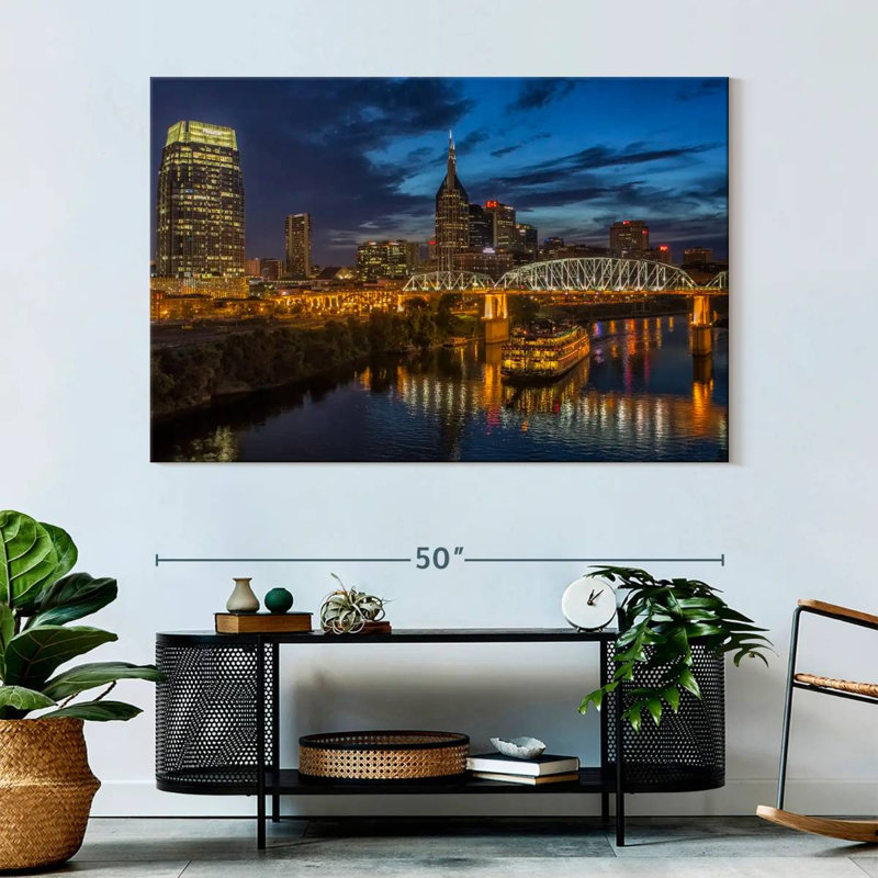 Rorry Nashville Night, 34" H x 51" W