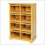 Armoire de rangement moderne avec 8 portes, spacieuse et polyvalente pour la présentation et l'organisation dans n'importe quelle pièce