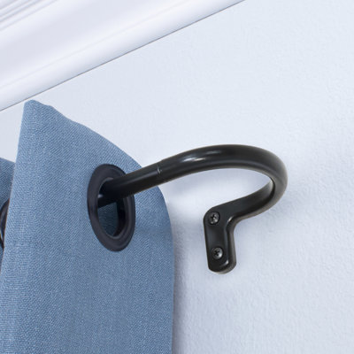 Justi Metal Adjustable Single Curtain Rod