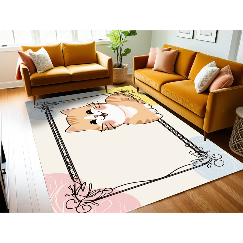 Tapis Harriet Bee, Rectangulaire 7 pi x 10 pi