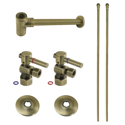 Ensemble de fournitures de plomberie moderne Kingston Brass Trimscape