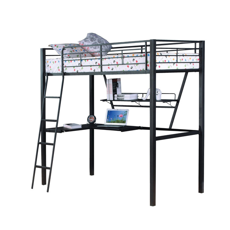 Lit mezzanine avec bureau Senon