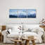 «Calming Mountainscapes Wooden Forest Silhouette», ensemble de 3 pièces sur toile par Cindy C-93060633