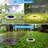 Solar Ground Lights-warm Light