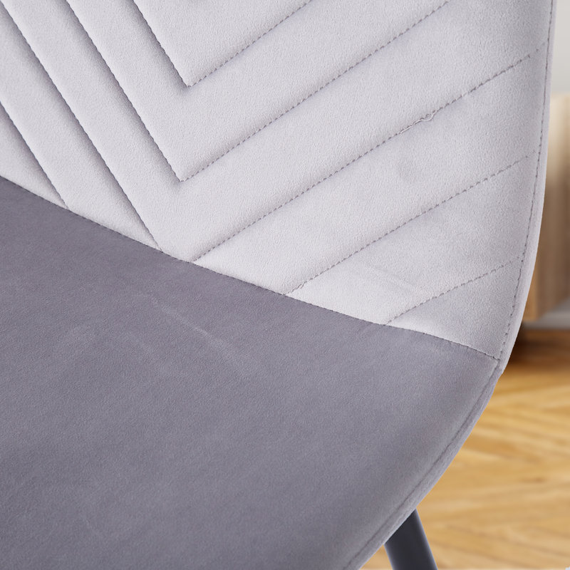 Chaise de salle à manger Ivenson, Gris