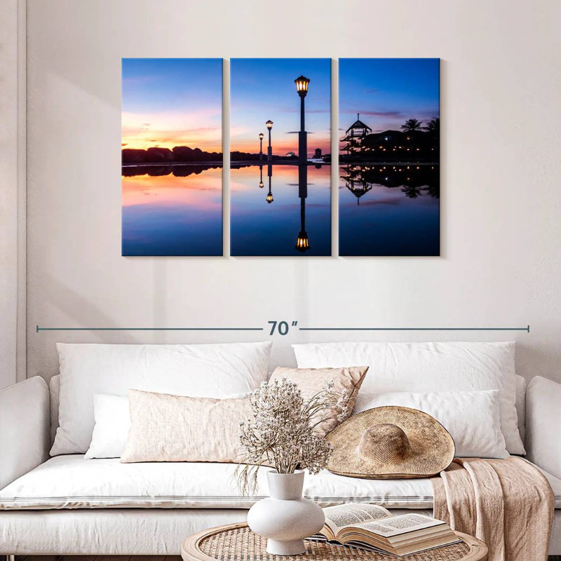 Gillard Curacao Urban Seascape, H 28 po x l 45 po