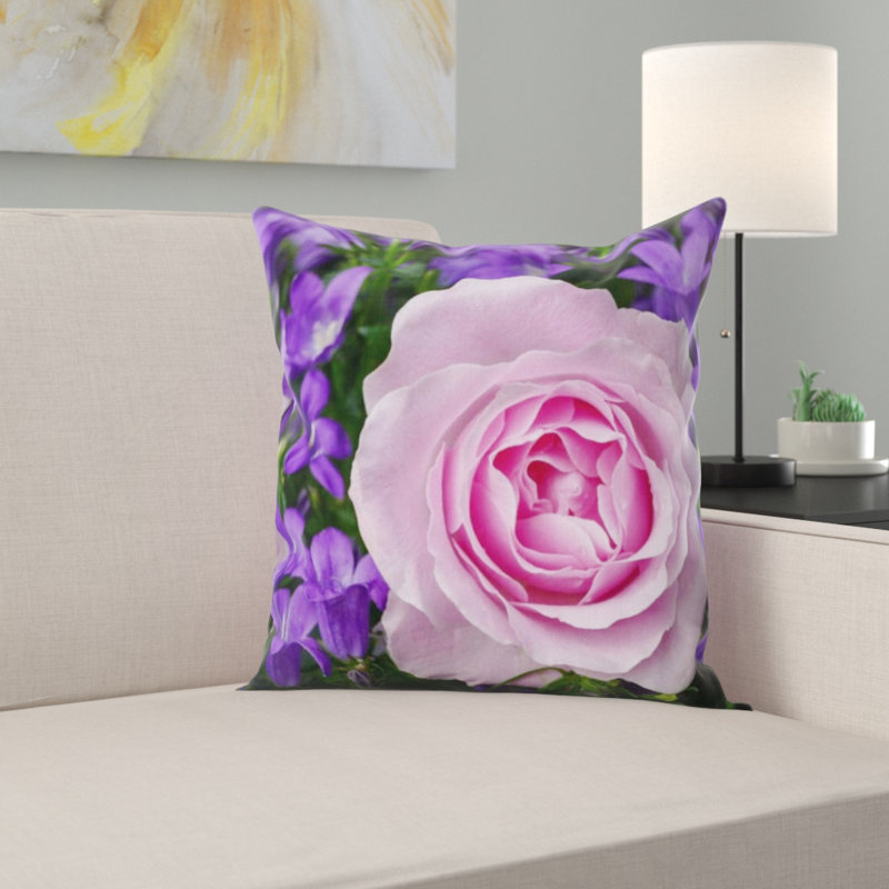 Coussin rose