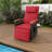 Outdoor 360° Swivel Rattan Recliner Chair Patio Wicker Chaise Lounge Chair-2068090544