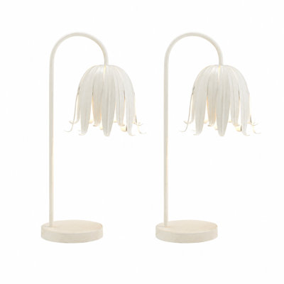 Lampe de table en acier 23,63 po