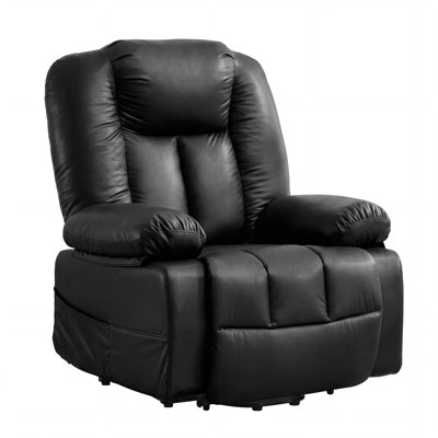 Fauteuil releveur électrique pour aînés avec massage et chauffage en 8 étapes – Aide au lever à moteur