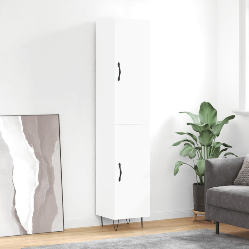 34.5cm Sideboard, White