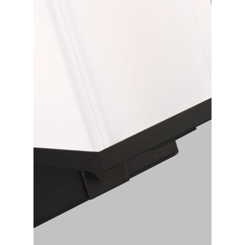 Logan 2 - Light Flush Mounted Sconce, Aged Iron, 16.5" H x 4" W x 8.3" D