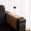 Table de bout flexible / pliable en bambou naturel