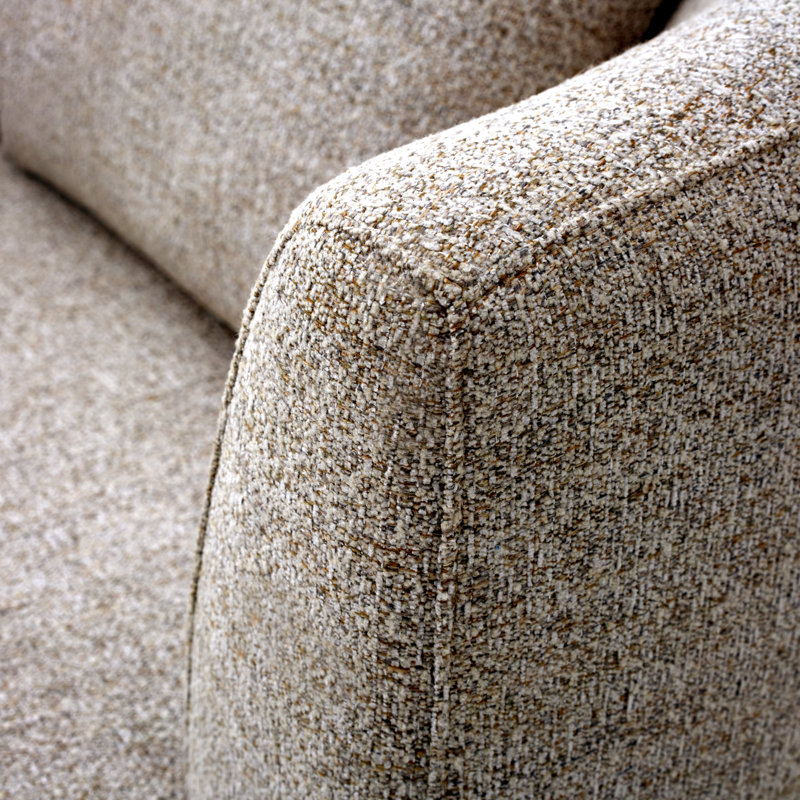 Sigisbert Upholstered Swivel Barrel Chair